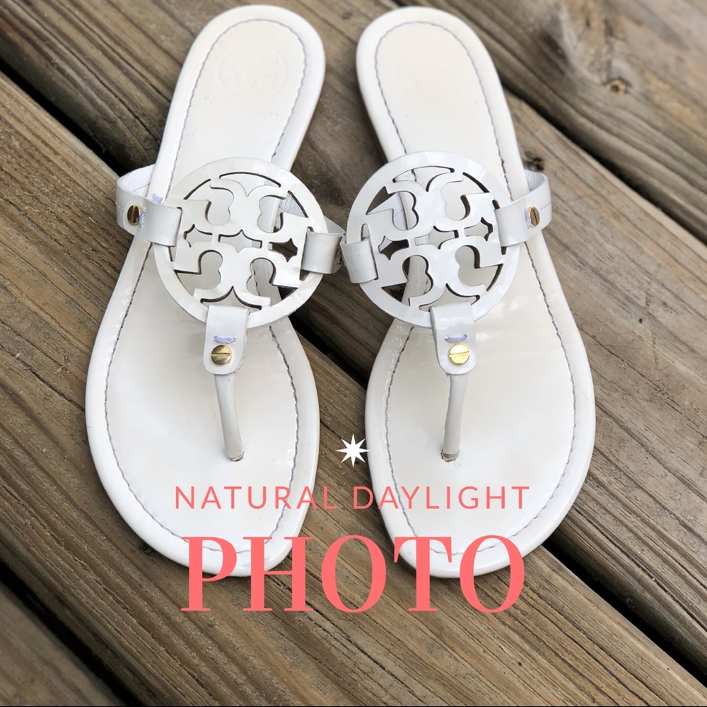 White Millers 8.5 Tory Burch